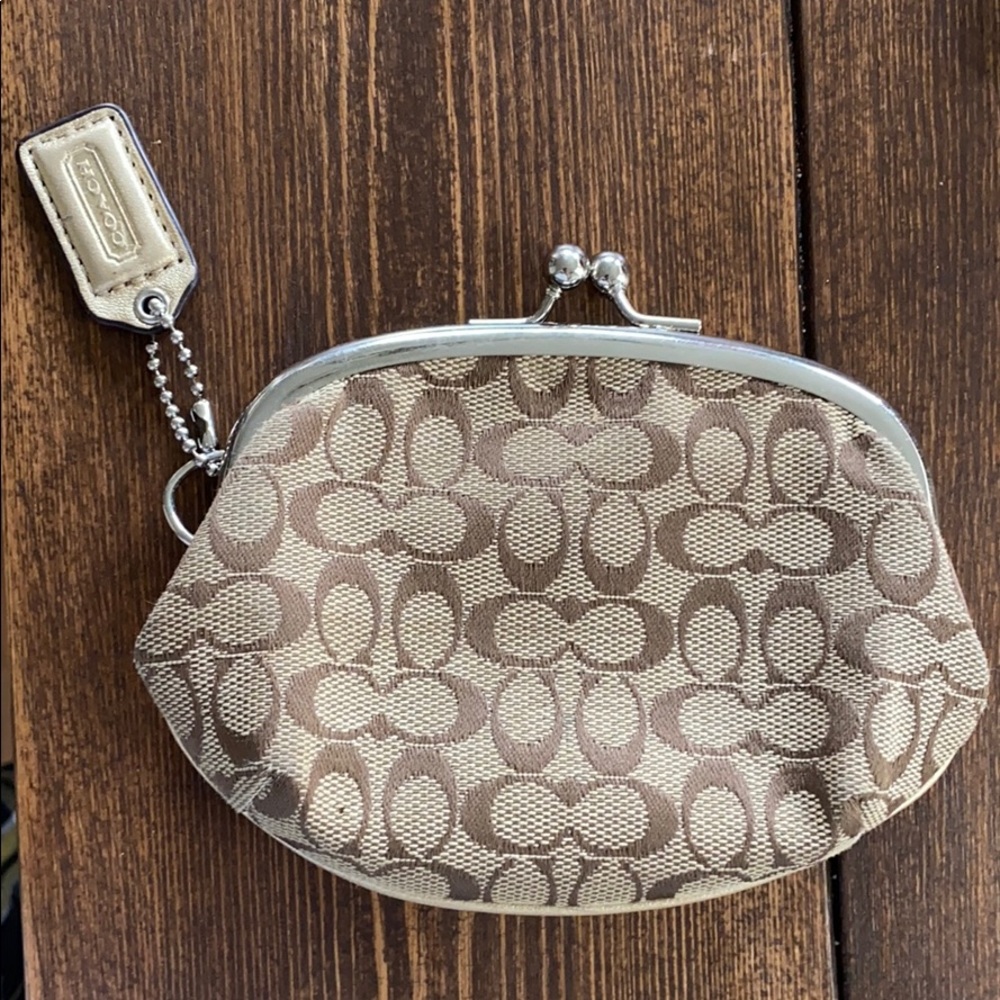 Coach change purse